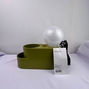 Target Organizer Lamp Olive Green LED Built-in 4W Bulb Desk Storage Modern NEW